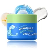 Easilydays Hyaluronic &amp; Marine Collagen Cream for Face, Hydra Power Facial Moisturizer Cream, Tig...
