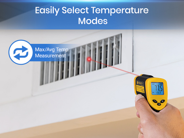 Easily Select Temperature Modes