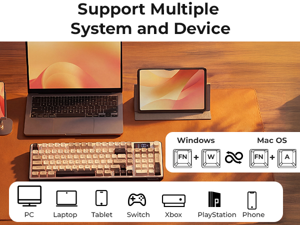 support multiple system and device