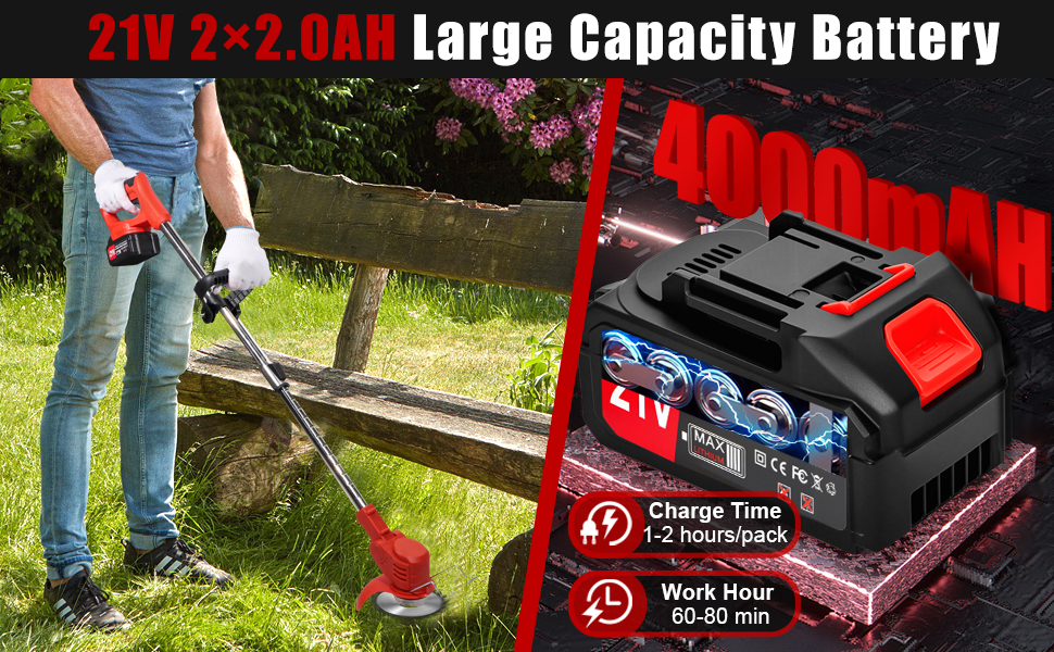 battery powered weed wacker