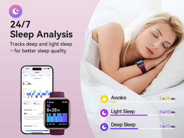 sleep tracker watch, fitness watch for women