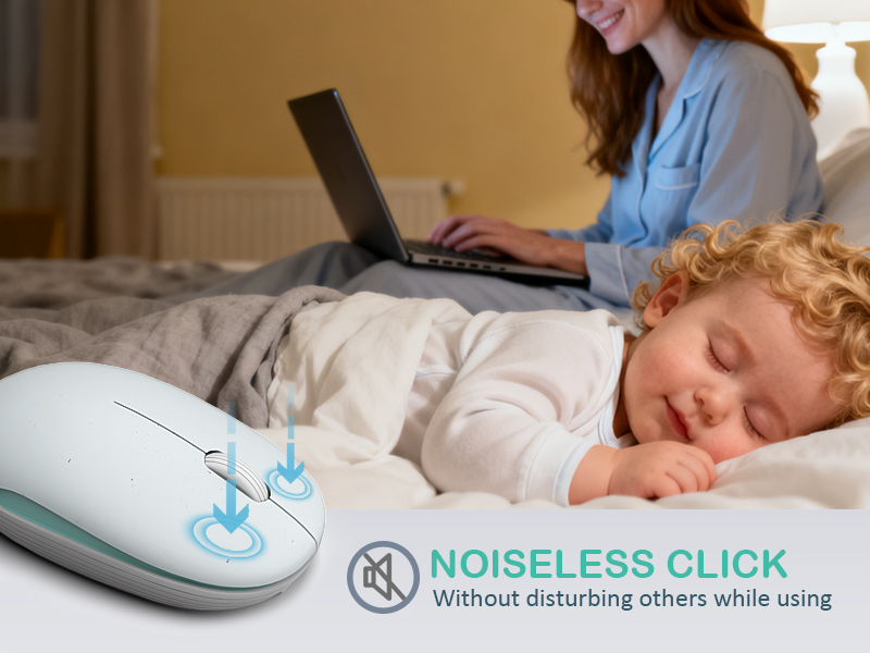 silent wireless mouse
