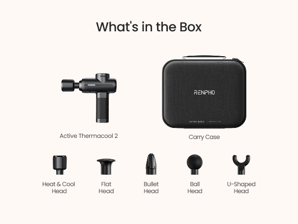 Massage Gun with Heat and Cold Therapy Professional Deep Tissue Handheld Massager