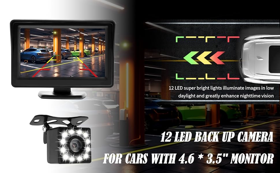 12 LED Back up Camera