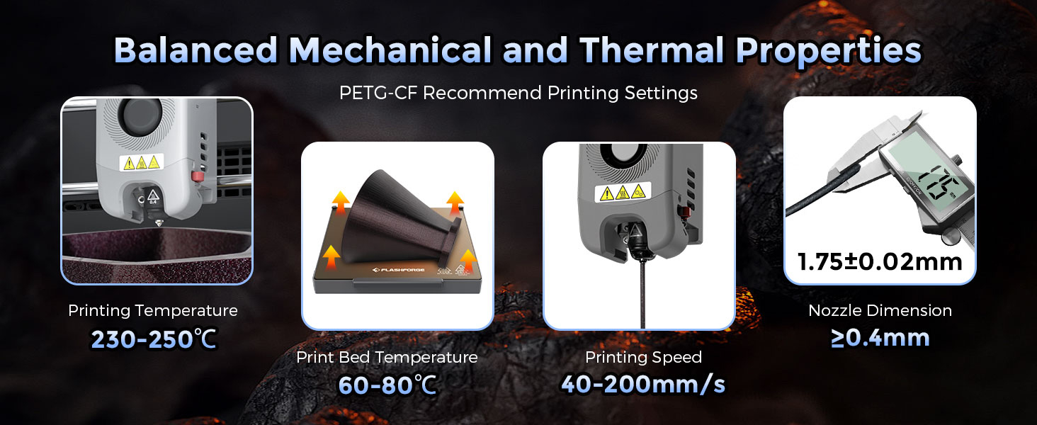 Balanced Mechanical and Thermal Properties