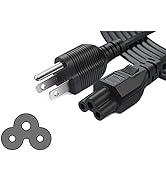 Chanzon UL Listed 3/6/10ft 3 Prong Mickey Mouse Universal AC Power Cord 3 Prong (NEMA 5-15P to IE...
