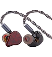 Linsoul Punch Audio Martilo in Ear Monitor, 1 Planar + 2BA + 2DD Hybrid Driver Basshead IEM Earph...