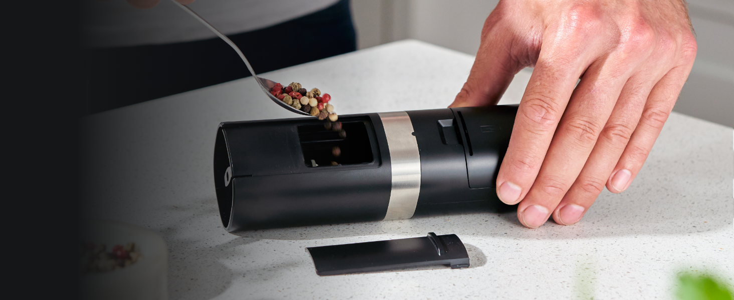 Salt and pepper grinder housewarming gift