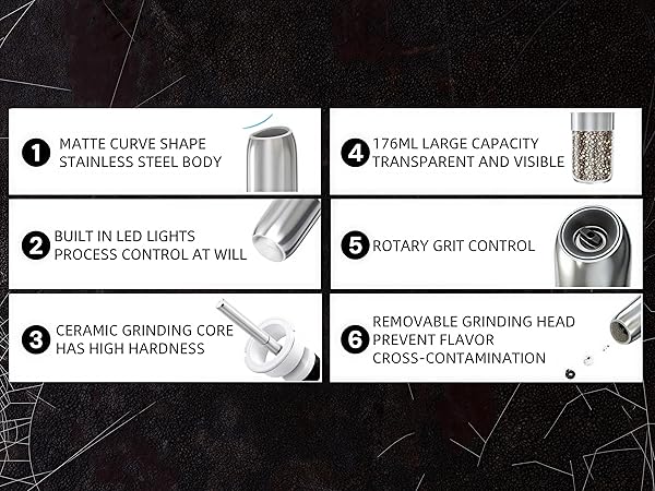 gravity grinding set