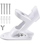 Flag Pole Holder Brackets, BONWIN 1" Flag Pole Mounting Bracket with Hardwares for House Wall Mou...