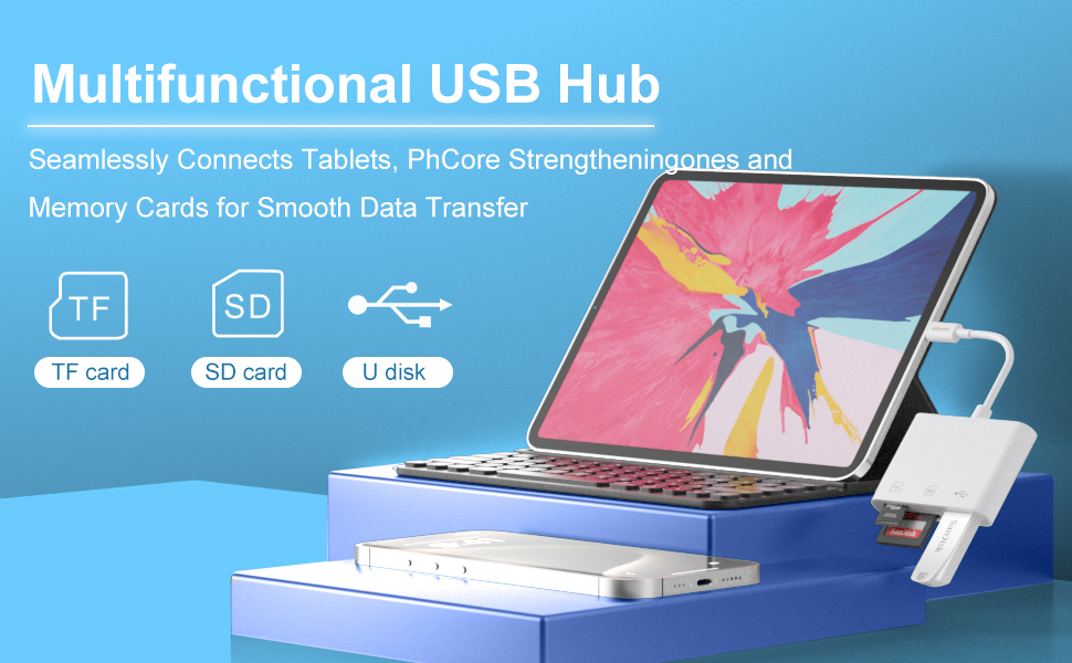 Multi-function USB hub