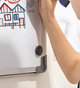 MaxGear Dry Erase Markers Fine Tip, Fine Point Dry Erase Markers with Eraser, Magnetic Dry Erase ...