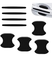 YAWUROU 8 PCS Car Door Handle Protectors, Reflective Car Doors Paint Protection Film, Self-Adhesi...