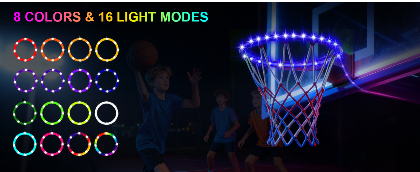LED Basketball Hoop Lights