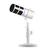 COMICA EJoy D10 XLR/USB-C Dynamic Microphone for Podcasting Recording, Wired Live Streaming Mic w...
