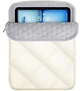 TiMOVO 9-11 Inch Puffy Tablet Sleeve for Women, iPad Carrying Travel Bag Fit iPad Air 11 Inch 202...