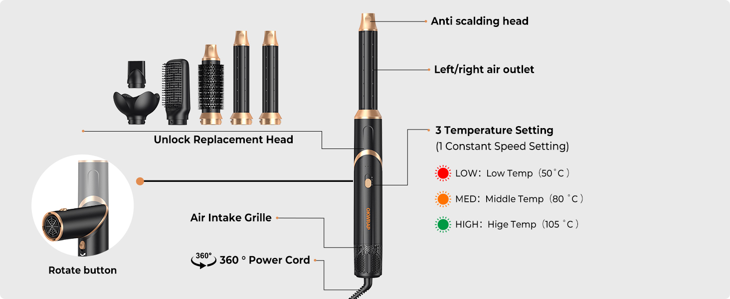 brushblow dryer