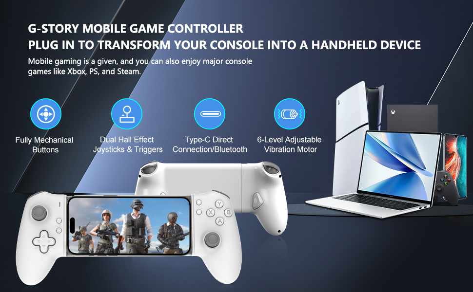phone controller white