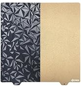 FYSETC 3D Printer CR10 Build Plate Replacement Smooth PET+Texture PEI Double Sided Print Bed Only...