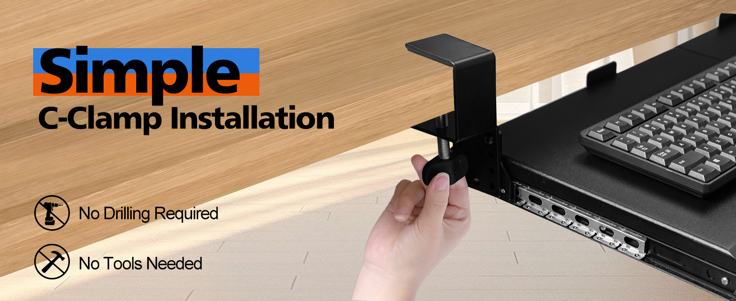 simple C-CLAMP installation