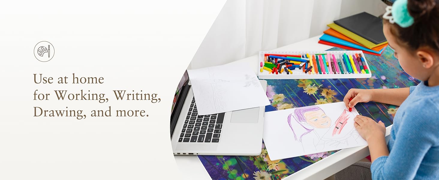 Use at home for working, writing, drawing and more.