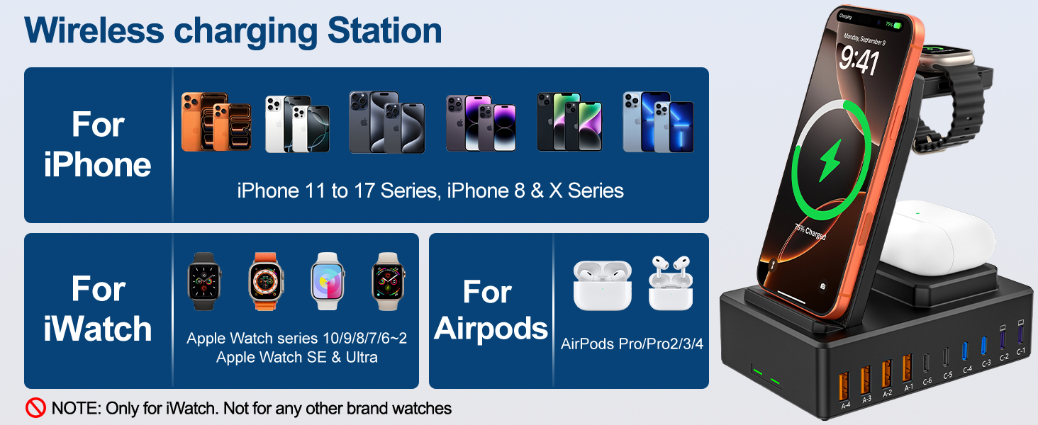 USB C Charging Station