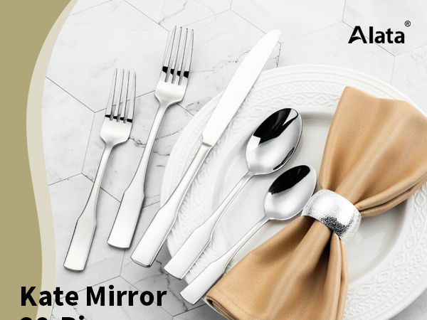 Kate mirror silverware set