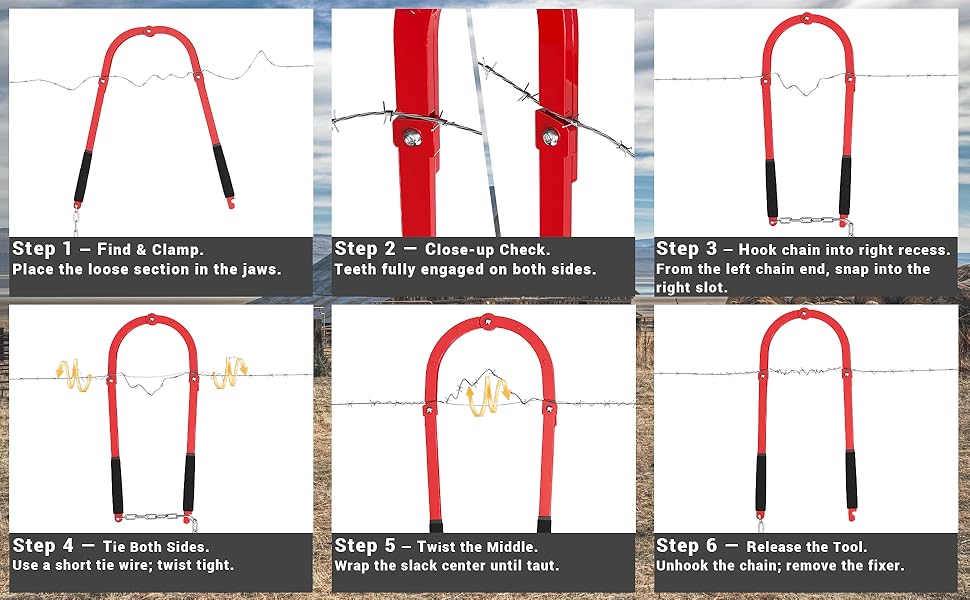 Fence Wire Fixer