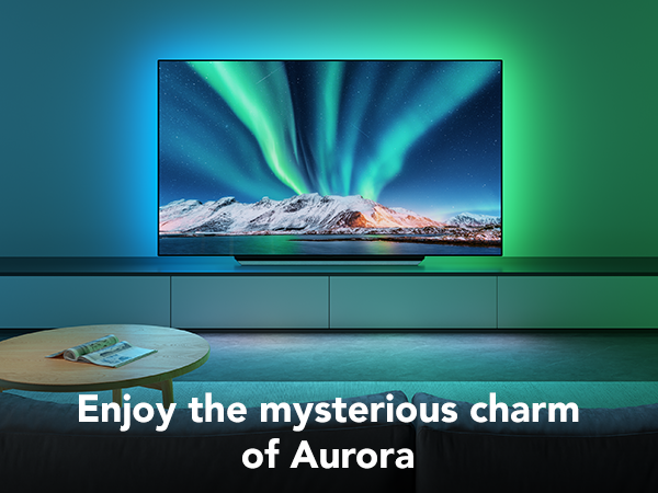 TV Lights Behind-Scene Modes-Aurora