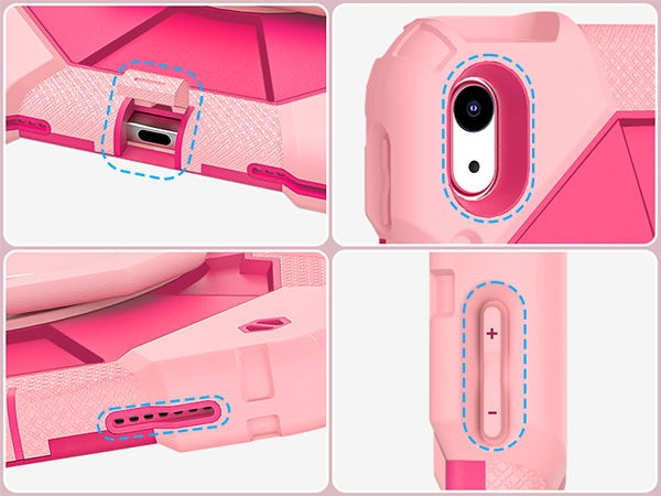 iPad 10th generation kids case perfect fit all controls to easily access all iPad functions
