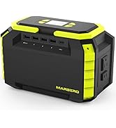 MARBERO 222Wh Portable Power Station 200W Solar Generator 60000mAh Power Bank with AC Outlet 110V...
