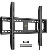USX MOUNT Heavy Duty Fixed TV Wall Mount for 42-100 inch Flat TVs, Holds up to 200 Lbs, Low Profi...