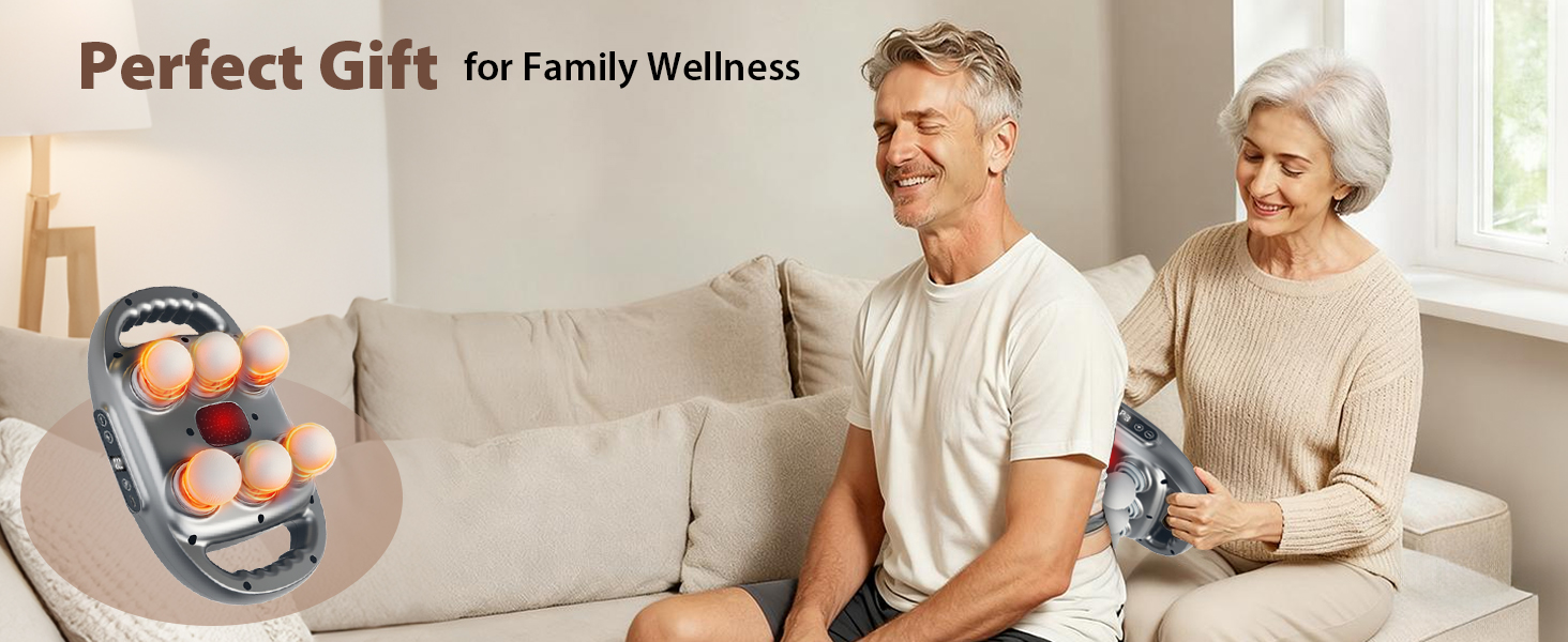 Massage Gun Deep Tissue,Back Massager, Neck&amp;amp;amp; Shoulder Massager