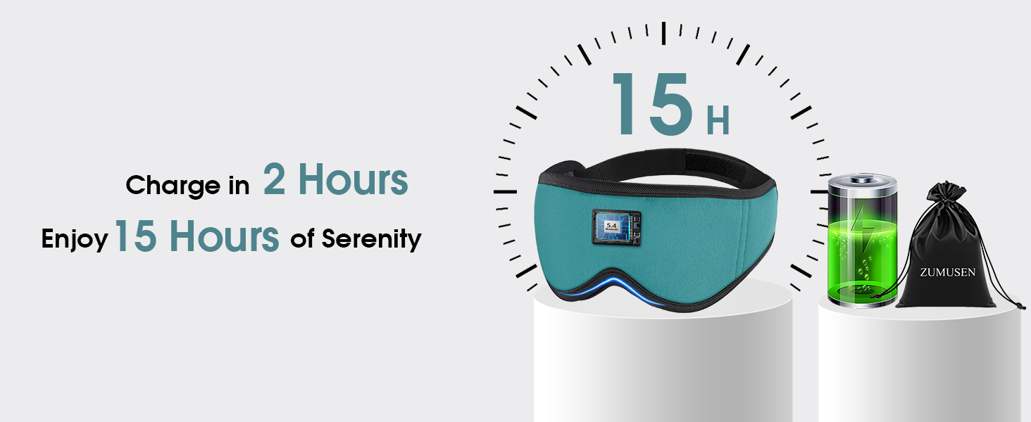 Sleep Headphones Mask Bluetooth 3D Music Eye