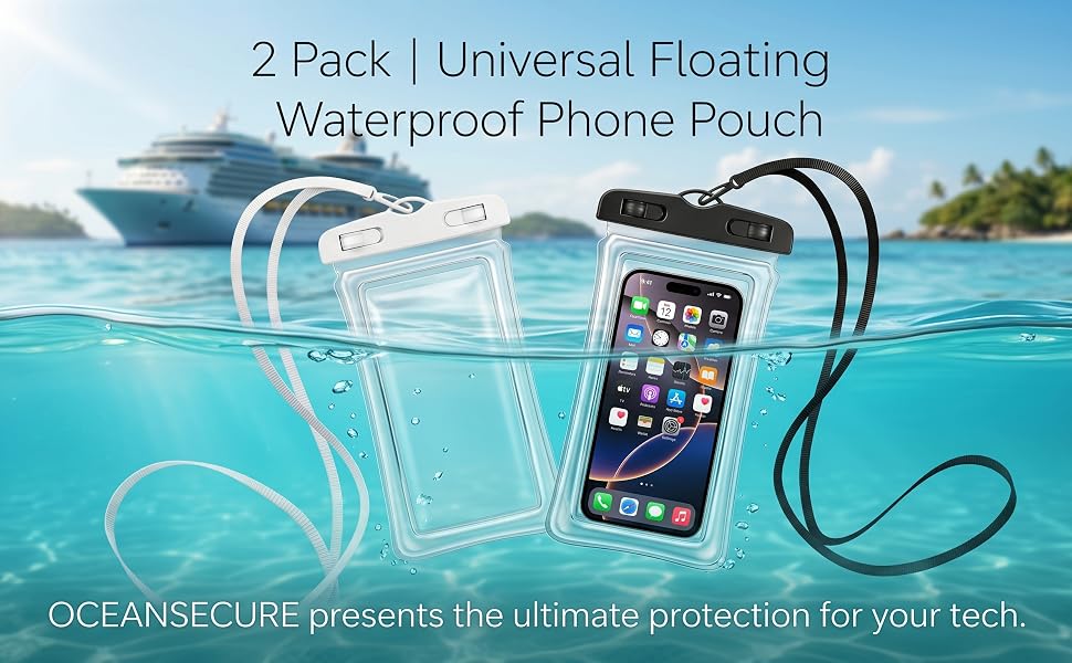 waterproof phone pouch