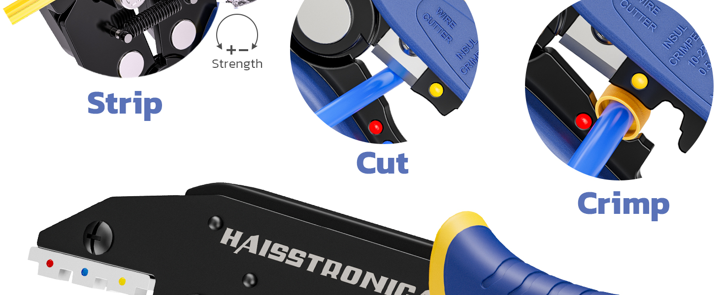 crimping tools for electrical connectors