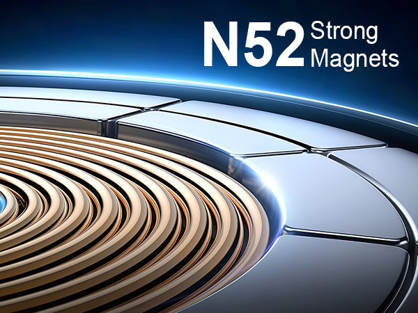 xuenair N52 strong magnets car mount, ultra magnetic phone holder for car, securely hold cellphone