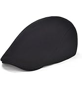 VOBOOM Men's Cotton Flat Ivy Gatsby Newsboy Driving Hat Cap