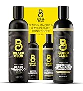The Beard Club Beard Wash and Conditioner Set – Facial Hair Shampoo &amp; Leave-In Conditioner for Me...