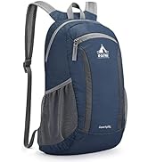 G4Free 16L Hiking Daypack, Lightweight Packable Small Backpack for Travel Camping Outdoor Men Women