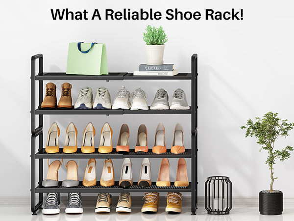 stackable shoe rack