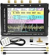 AURSINC TinyGTC ZC407 Dual Timer Frequency Counter, 100kHz-7GHz, 4 inch Touchscreen, Built-in GPS...