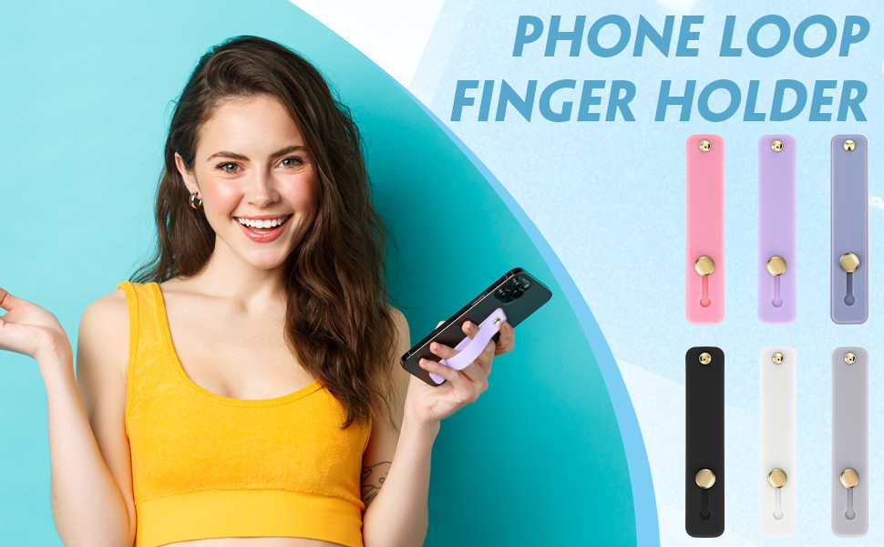 WLLHYF 2Pcs Phone Loop Finger Holder