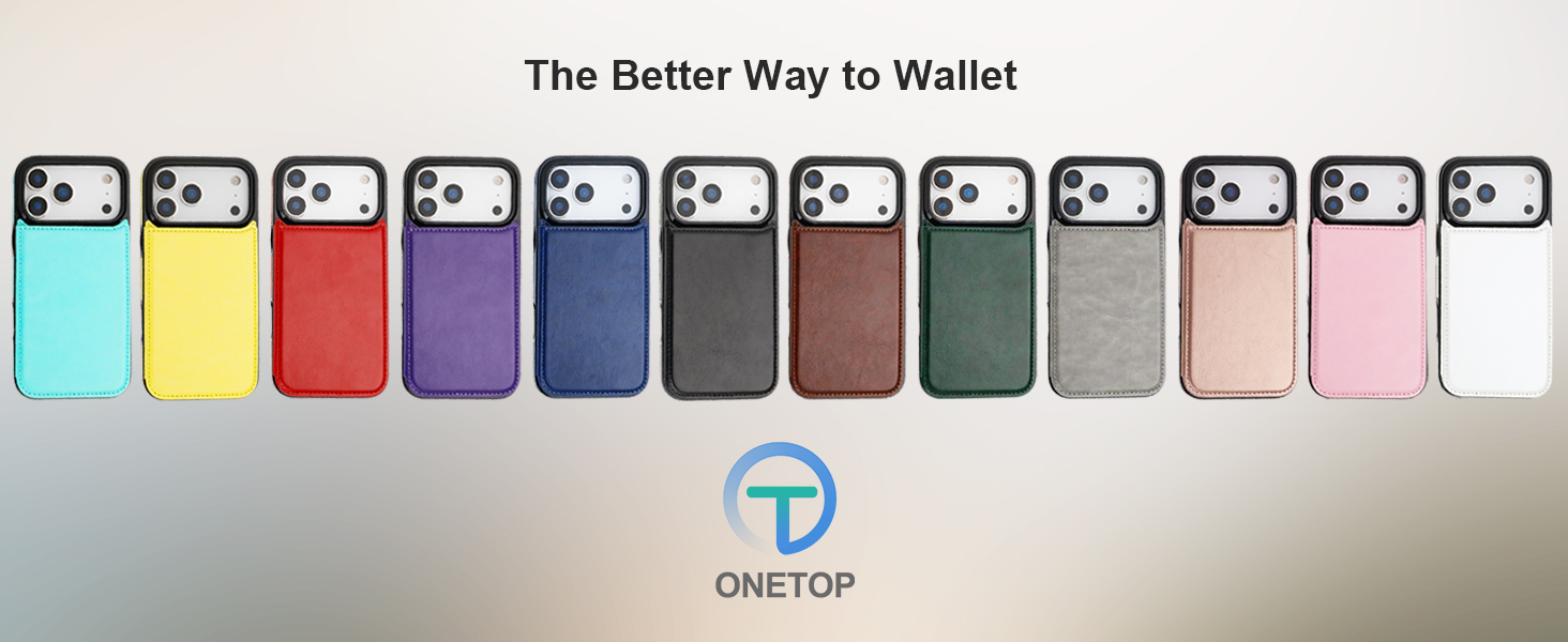 onetop Wallet Case for iPhone 17 pro max