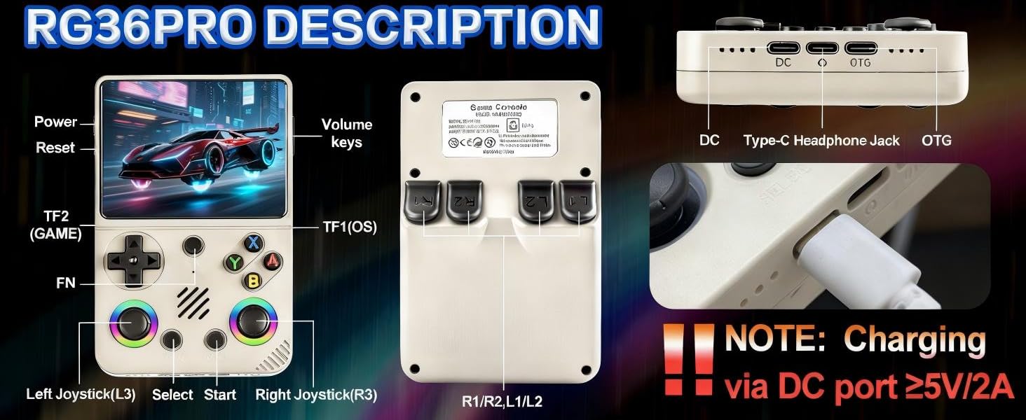 RG36PRO GAME CONSOLE