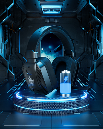 Wireless gaming headset