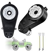 2 Pcs 24V Electric Powered Wheels Upgrade Motor Gearbox 24v RS555 High Speed Drive Engine Gearbox...