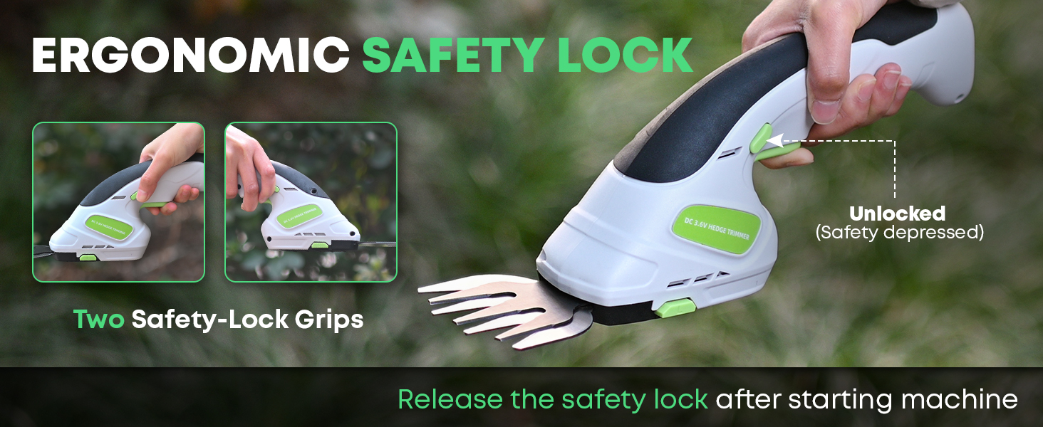 Ergonomic Safety Lock