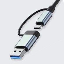 USB C to USB 3.0 Hub with SD/TF Card Reader