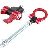 Tow Hook Ring,T6061 Billet Aluminum Heavy Duty Tow Hook Folding Strap Racing IS2303 Fit for BRZ/I...